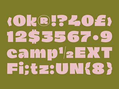 new shapes 4 & £ alternate character contextual font glyph glyphs illustration letter ligature opentype script stamp tipografia type typedesign typeface typography