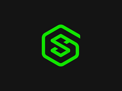 Logo：G&S brand branding logo ui