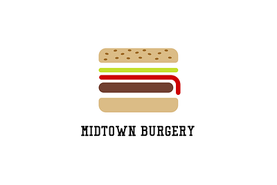 Midtown Surgery Logo brand branding burger design graphicdesign icon illustration logo logodesign userxperience ux uxdesign