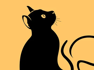 cat design ui vector