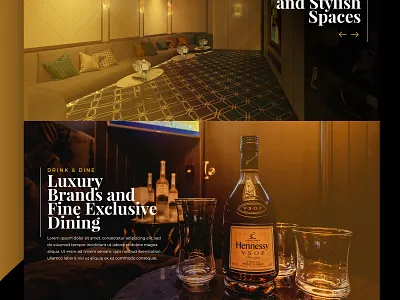 Luxury Karaoke & Bar Web Design Concept brandidentity branding design ui ux web design webdesign website website design