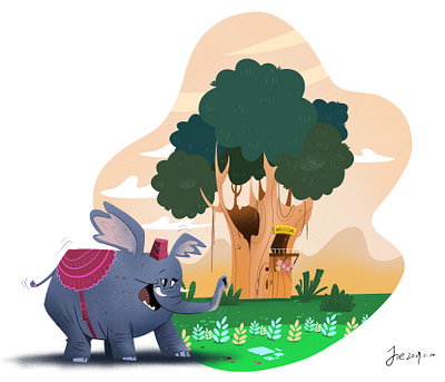 Welcome design illustration 插图
