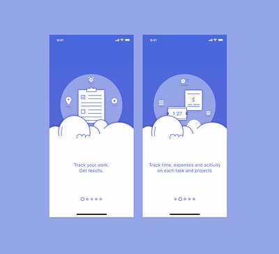 Onboarding screens for Task App aravindakshan.g.j branding design dribbble figma illustrator ios app ios app design onboarding onboarding screens onboarding ui ui ux uidesign