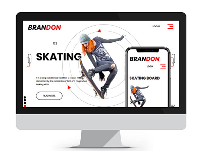 Brandon bootstrap brandon business coders css html5 responsive skating template