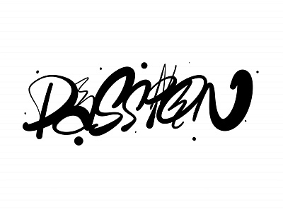 Passion calligraffiti calligraphy handstyle ink lettering paint passion sketch