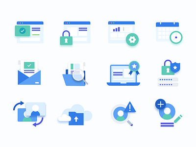 Status Desgin icon illustration ui