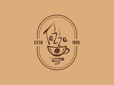 Daily Logo Challenge: Day 6 - Coffee Shop coffee coffee cup coffee shop coffee shop logo dailylogo dailylogochallenge logo logodesign tazza vector