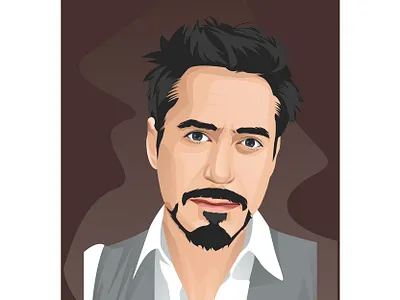 stark art behance character creative dribbble fiverr illustration illustrator portrait vector vexel work