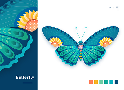 Butterfly design picture