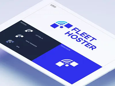 Redesign proposal branding clean colorful design fleet gps letter letter f logo logodesign mark modern satellite tracking ui