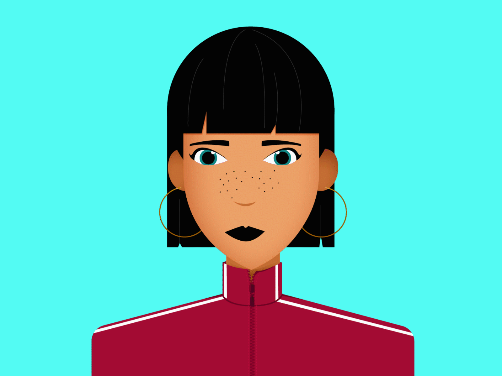 WOMAN 2d animation animation artwork character character design colors design graphic illustration illustrator street vector
