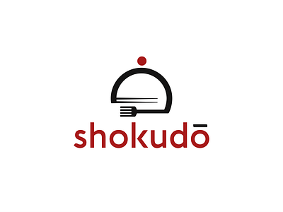 Shokudo Logo asian design food fusion logo minimalist restaurant vector