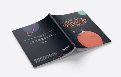 Signature Moment book book cute cute art galaxy illustration space universe