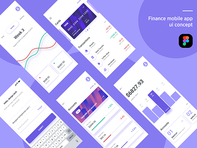 FinTech Mobile App android app branding design crossplatform finance app fintech fintech app hybrid app ios app mobile app mobile design mobile ui mobile wallet mobileapp react native uidesign uiux user experience