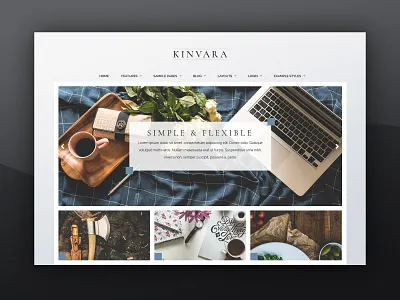 J51 Kinvara - A Joomla Template clean joomla joomla designs joomla template joomla templates light template template design theme web design webdesign white