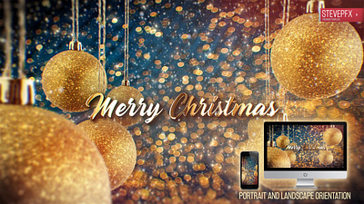 Preview Image 1440P christmas corporate eve greetings holiday magical new year 2020 opener party slideshow titles transition wishes