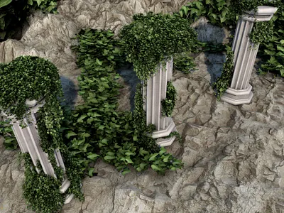 Ivy unity animation app branding c4d design illustration ui unity ux web website