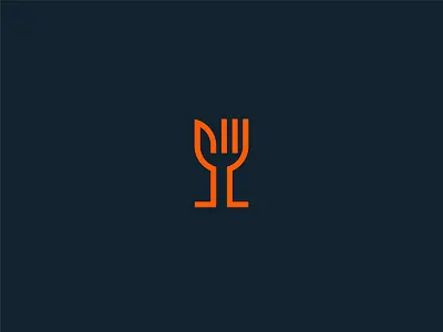 Food and Bar — Logo design bar brand brand identity branding design drink eat food identity logo logodesign logolove logomark logotype mark monogram symbol type
