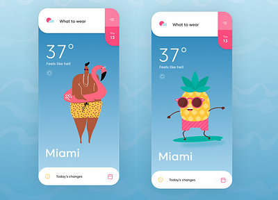 Weather App app design mobile mobile app mobile app design mobile design mobile ui ui