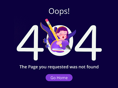 404 web page error 404 404 error 404 error page 404page dribbble best shot dribbble debut dribbble invite landing design landing page design landingpage oops parallax website redesign responsive