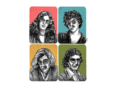 Charly García argentina blanckandwhite character art characterdesign charlygarcia comicart draw emilianoraspante illustration illustration art ink wash music pen art pencil drawing