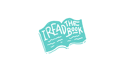 I Read The Book design hand drawn hand lettering lettering lettering logo logo logotype type typography vector