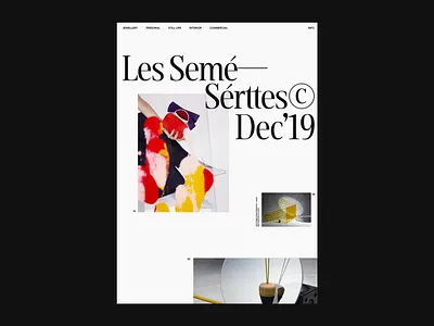 Kate Jackling Portfolio clean design grid layout minimal portfolio simple typography web website whitespace