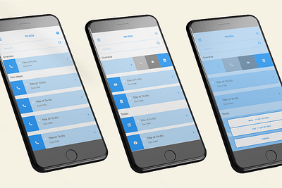 To-Do List design app hi fi to do to do list ui ui design ux wireframe