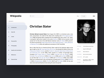 🌐Redesign for Wikipedia 🌐 animation article design creative idea development company redesign uiux website development wikipedia