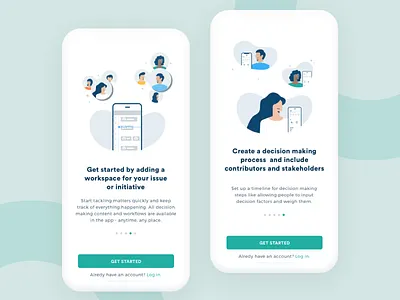 Ritual - Onboarding ai app illustration ios mobile mobile design onboarding ritual ritual.work task walkthrough