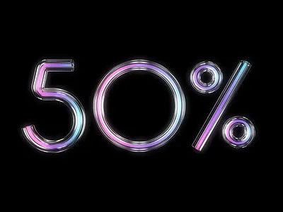 50%