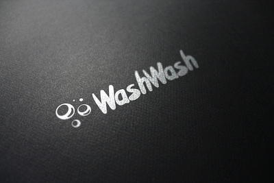 Logotype for CarWash App app branding design flat icon logo typography ui vector web