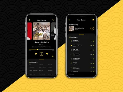 Daily UI Challenge: 009 009 dailyui mobileapp music musicplayer visualdesign