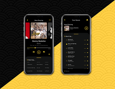 Daily UI Challenge: 009 009 dailyui mobileapp music musicplayer visualdesign