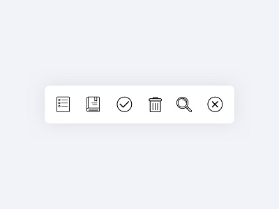 Icons for CMS cms icon icons illustrator simple ui ux vector