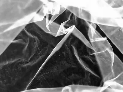 Silver experiments [17] argentic argentique black and white desin experimental farjas felix film graphic design photography plastic plastic bag print silver