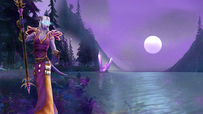 Hyrate - Characters design 02 art character characterdesign charadesign concept design draenei graphic design matte painting moon photoshop wallpaper warcraft world of warcraft wow model viewer