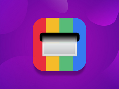 printing app icon app icon art branding design dribbble gradient icon icons illustration logo