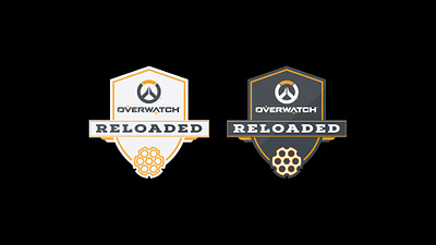 Overwatch Reloaded blizzard branding concept crest design icon illustration logo mark mccree overwatch reloaded softlocke typography vector