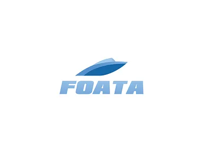 Day #23 - Foata blue boat challenge design graphic graphicdesign idea logo logo design logodesign logos sea speed type water