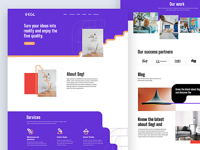 SEGL UI/UX Design interaction segl ui ui design uidesign uiux user experience user experience design user interface ux uxdesign web page webdesign website