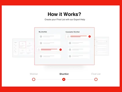 How it works ? college design education website howitworks pattern shortlist sketch
