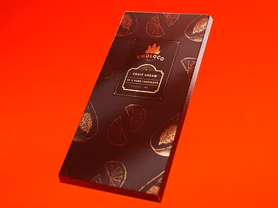 Choloco packaging 3d branding cinema 4d design gold illustration luxurious marcus marcus melin melin mellowmustard packaging redshift typography