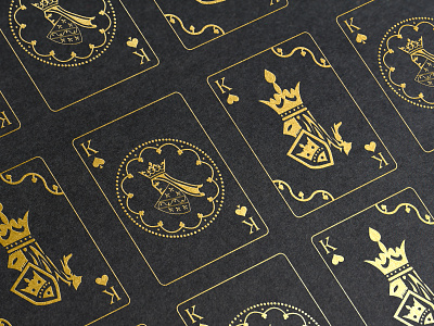 Bosnian Kingdom Playing Cards cards dribbble dribbbleweeklywarmup emblems experiment exploration gold illustraion illustrator kingdom layout medieval ornamental play playingcards retro retro style stamp style symbols