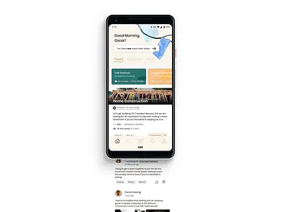 Flyer Homepage app branding change charity design homepage illustration product typography ui ux