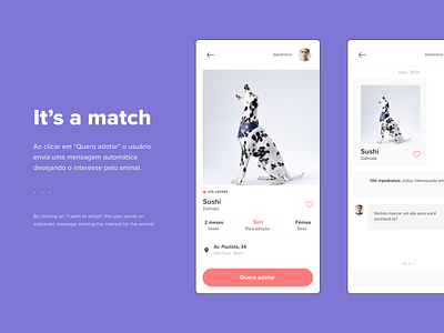 Petlovers - Make a difference, adopt. adobexd animals application ui design dogs site ui uiux xd