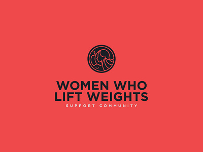 WWLW Vertical Lockup 2d brand identity branding community design gym gym logo illustration illustrator lift lockup logo logo design logo lockup logotype support vector weightlifting women women empowerment