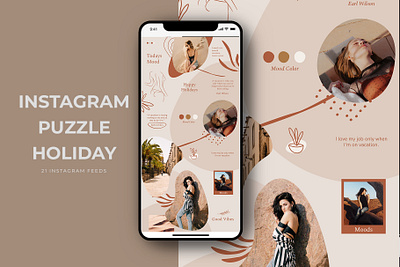 Instagram Puzzle Holiday Templates campaign clothing discount dress dress store facebook ad fashion fashion style fashion week fast shipping flat design instagram multipurpose offer post psd sale shopping social media banner