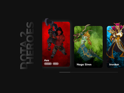 Profile Cards #1 dota 2 profile card