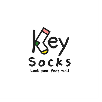 Keysocks brand brand design business design logo logo design vector